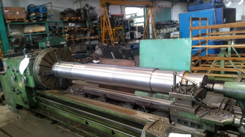 Fabricación de ejes nuevos